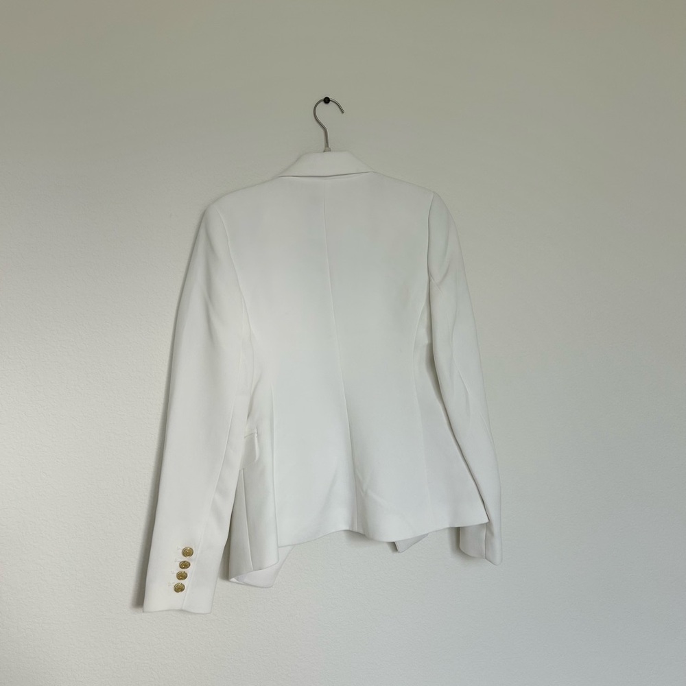 Rachel Parcell Fitted Blazer in Ivory Cloud - Picture 6 of 6